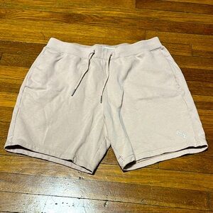 Abercrombie & Fitch Women’s Pink Fleece Lounge Shorts, Medium
